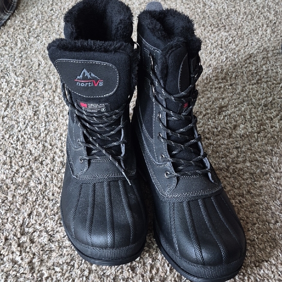 Avenue Black Fur-Lined Footwear main image 5